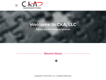 Tablet Screenshot of ckallc.com